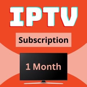 1 Month IPTV Subscription